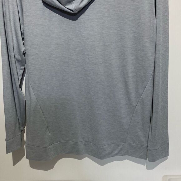 Nike Dri-Fit Men's Gray FGCU Florida Gulf Coast Light Hooded Shirt Size Medium - Picture 7 of 9